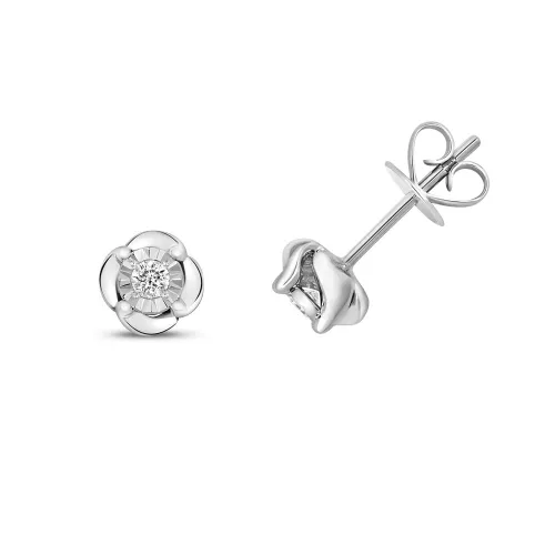 DIAMOND ILLUSION STUDS 0.10ct